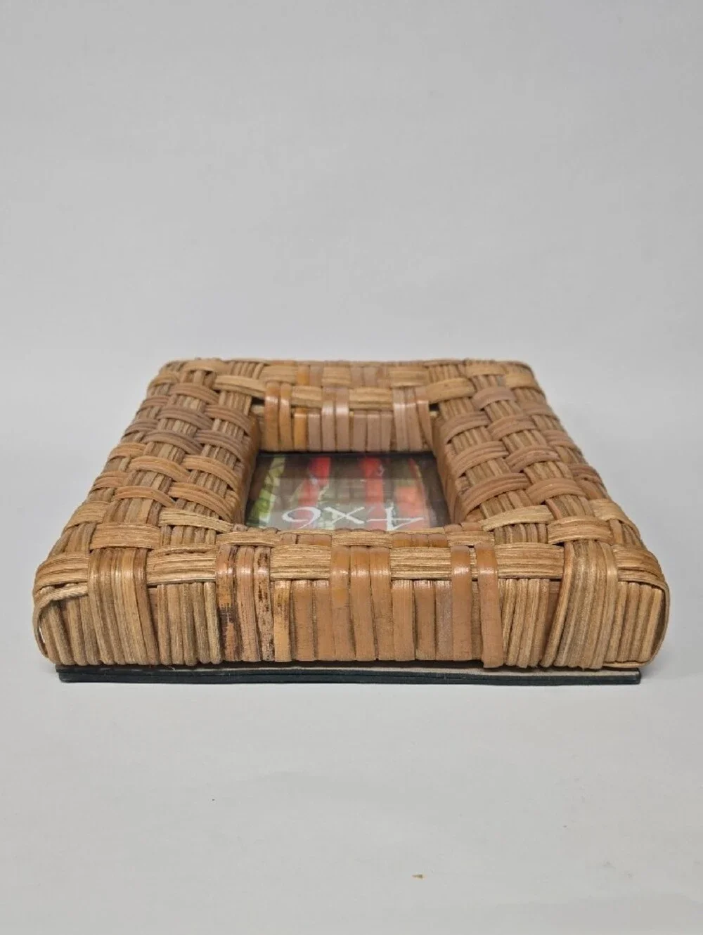 Tropicl Home Woven Rattan 4x6 Photo Frame 8